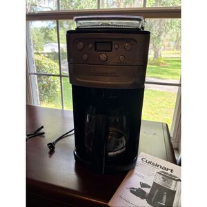 Cuisinart Burr Grind & Brew Coffeemaker, DGB-1400, good condition, 12 cup